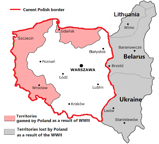Poland's borders 2022